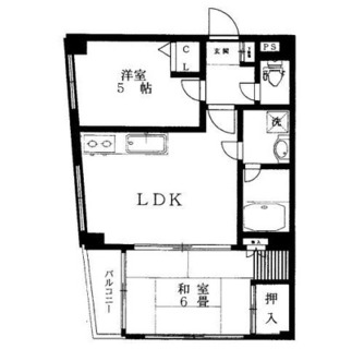 東京都豊島区千早１丁目 賃貸マンション 2DK