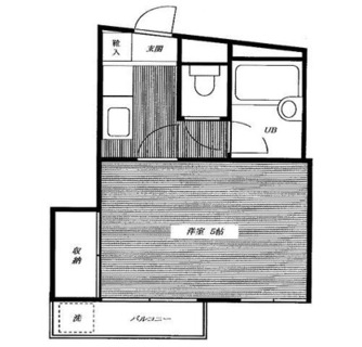 東京都板橋区赤塚２丁目 賃貸マンション 1K