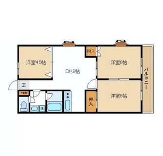 東京都北区赤羽西４丁目 賃貸マンション 3DK