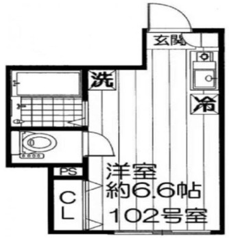東京都荒川区西尾久４丁目 賃貸マンション 1R