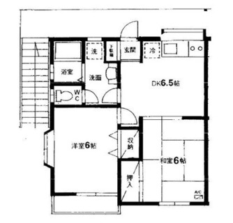 東京都足立区興野２丁目 賃貸アパート 2DK