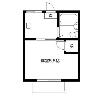 東京都豊島区西池袋２丁目 賃貸アパート 1K