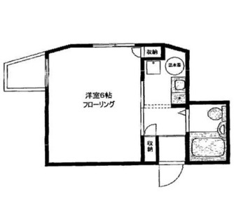 東京都豊島区池袋本町２丁目 賃貸マンション 1K