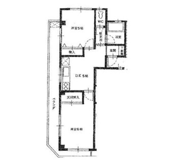 東京都板橋区小茂根２丁目 賃貸マンション 2K