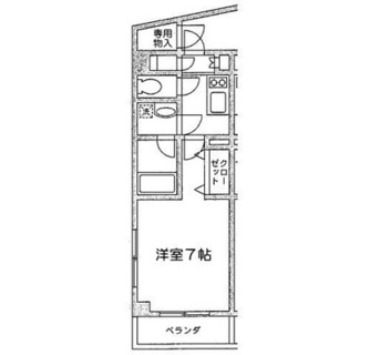 東京都新宿区高田馬場３丁目 賃貸マンション 1K