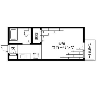 東京都豊島区上池袋４丁目 賃貸アパート 1K