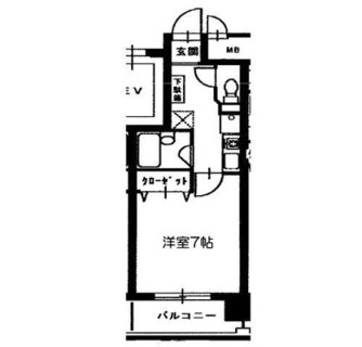 東京都江戸川区西葛西３丁目 賃貸マンション 1K