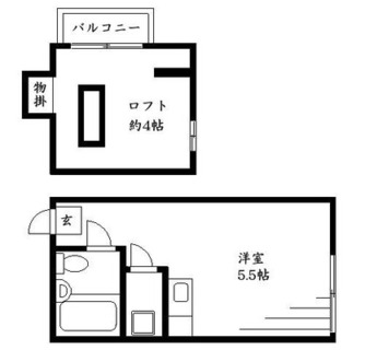 東京都豊島区北大塚３丁目 賃貸アパート 1R