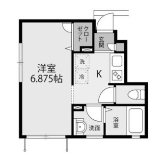 東京都新宿区大久保２丁目 賃貸アパート 1K