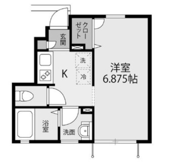 東京都新宿区大久保２丁目 賃貸アパート 1K