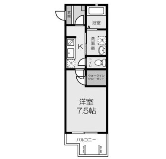 東京都新宿区下落合４丁目 賃貸アパート 1K