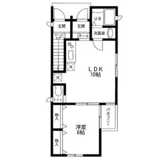 東京都新宿区中落合４丁目 賃貸アパート 1LDK