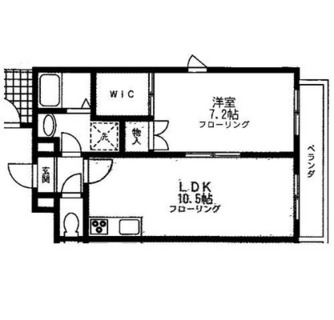 東京都板橋区上板橋１丁目 賃貸マンション 1LDK