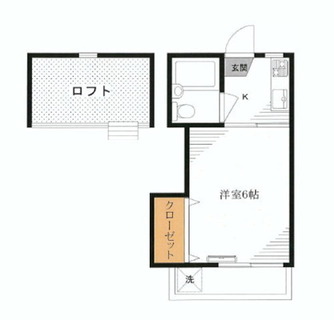 東京都北区西が丘１丁目 賃貸アパート 1K