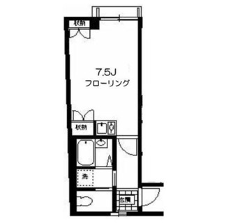 東京都新宿区改代町 賃貸マンション 1R