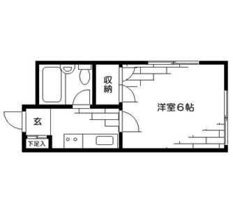 東京都豊島区西池袋２丁目 賃貸アパート 1K