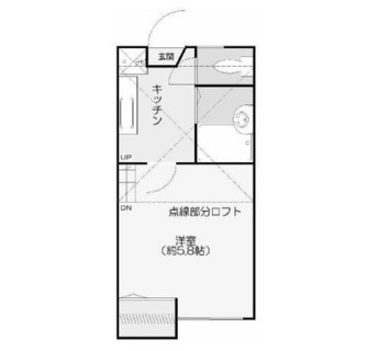 東京都足立区東和２丁目 賃貸アパート 1K