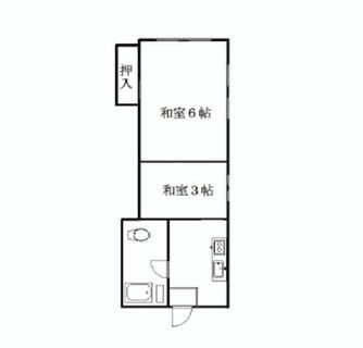 東京都文京区小日向４丁目 賃貸アパート 2K