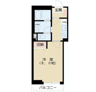 東京都文京区春日２丁目 賃貸マンション 1K