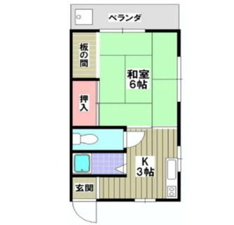 東京都北区田端６丁目 賃貸アパート 1K