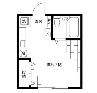 東京都北区滝野川６丁目 賃貸アパート 1R