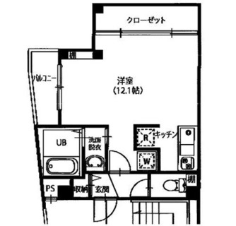 東京都北区東田端２丁目 賃貸マンション 1R