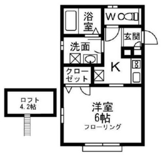 東京都中野区上高田５丁目 賃貸アパート 1K