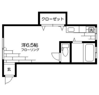 東京都北区田端６丁目 賃貸アパート 1R