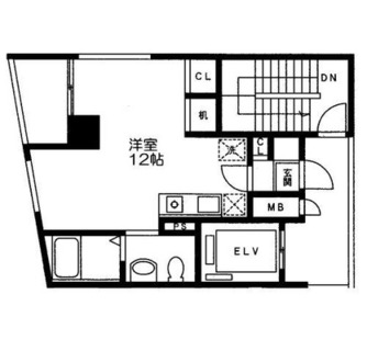 東京都北区赤羽１丁目 賃貸マンション 1R