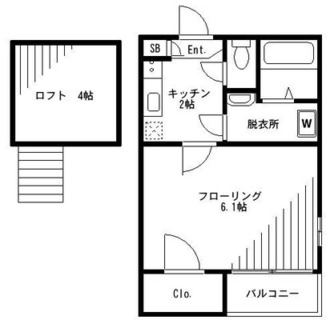 東京都足立区柳原２丁目 賃貸アパート 1K