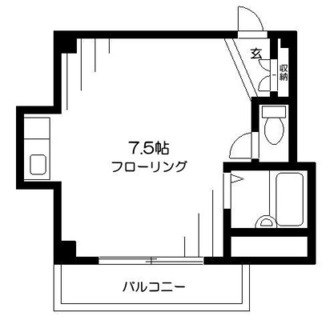 東京都品川区大崎１丁目 賃貸マンション 1R