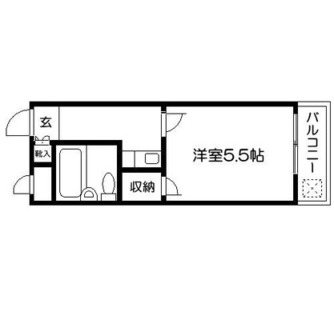 東京都北区滝野川２丁目 賃貸アパート 1K
