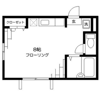 東京都豊島区目白２丁目 賃貸アパート 1R