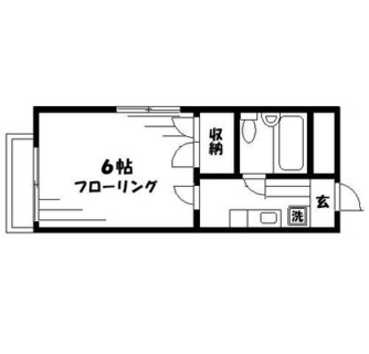 東京都板橋区稲荷台 賃貸マンション 1K