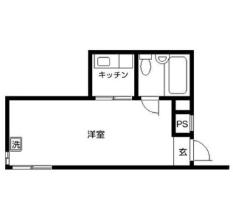 東京都世田谷区上馬４丁目 賃貸マンション 1K
