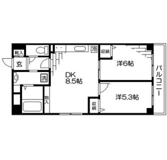 東京都葛飾区亀有３丁目 賃貸マンション 2DK
