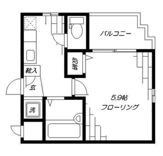 東京都世田谷区大原１丁目 賃貸マンション 1K