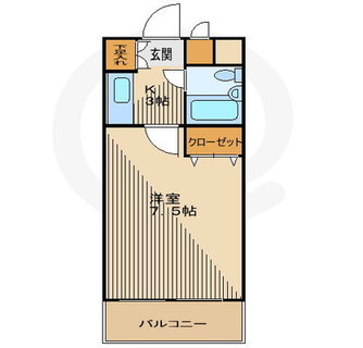 東京都板橋区熊野町 賃貸マンション 1K