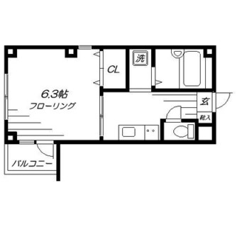 東京都豊島区南長崎４丁目 賃貸マンション 1K