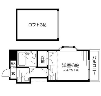 東京都台東区千束３丁目 賃貸マンション 1K