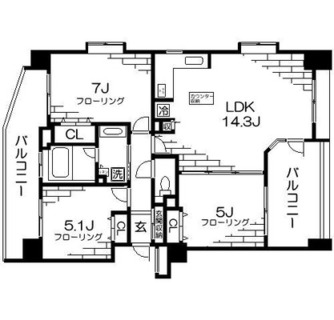 東京都葛飾区金町６丁目 賃貸マンション 3LDK