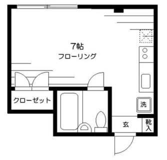 東京都荒川区町屋３丁目 賃貸マンション 1R