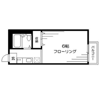 東京都大田区石川町１丁目 賃貸アパート 1K