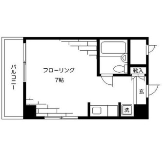 東京都中野区丸山２丁目 賃貸マンション 1R