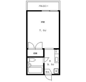 東京都練馬区小竹町２丁目 賃貸マンション 1K