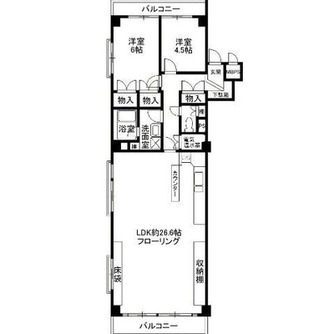 東京都板橋区小茂根２丁目 賃貸マンション 2LDK