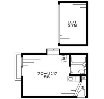 東京都板橋区稲荷台 賃貸アパート 1R