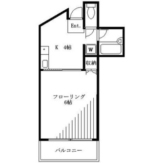 東京都豊島区要町３丁目 賃貸マンション 1K