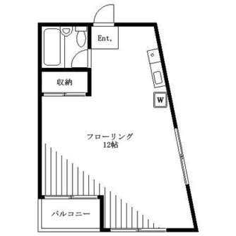 東京都豊島区要町３丁目 賃貸マンション 1R