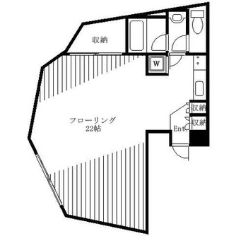 東京都練馬区中村北２丁目 賃貸マンション 1R